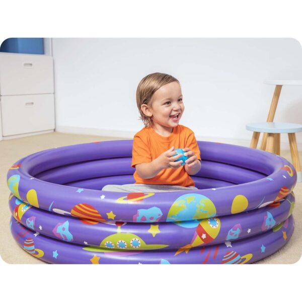 Pripučiamas baseinas 102 x 25 cm Bestway 52466