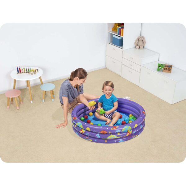 Pripučiamas baseinas 102 x 25 cm Bestway 52466