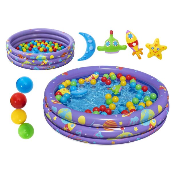 Pripučiamas baseinas 102 x 25 cm Bestway 52466