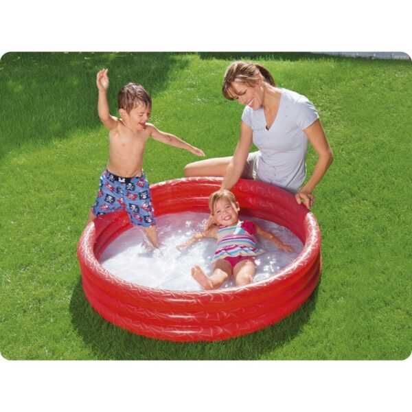 Pripučiamas baseinas 122 x 25 cm Bestway 51025 - raudonas