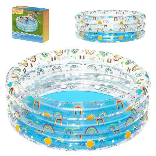 Basenik dmuchany dla dzieci 170x53 cm Bestway 51048 Pripučiamas vaikų baseinas 170x53 cm Bestway 51048