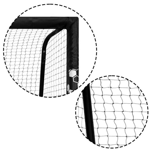 Futbolo vartai 180 x 120 x 60 cm NS-462 Šešiakampiai