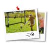 Futbolo vartai 180 x 120 x 60 cm NS-462 Šešiakampiai