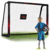 Futbolo vartai 180 x 120 x 60 cm NS-463 juodi ir raudoni