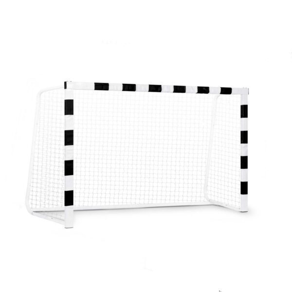 Futbolo vartai 180 x 120 x 60 cm NS-464 juodi ir balti