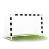 Futbolo vartai 180 x 120 x 60 cm NS-464 juodi ir balti