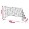 Futbolo vartai 183 x 122 x 61 cm NS-492 juodi