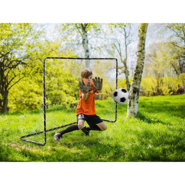 Futbolo vartai 183 x 122 x 61 cm NS-492 juodi