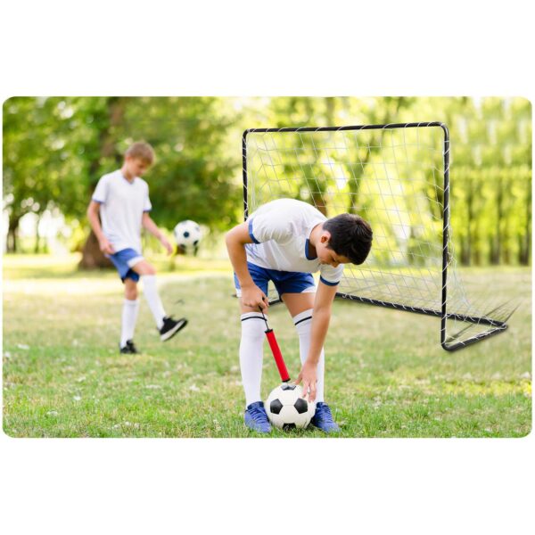 Futbolo vartai 183 x 122 x 61 cm NS-492 juodi