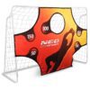 Futbolo vartai 245 x 155 x 80 cm + taikinio kilimėlis