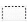 Futbolo vartai 300 x 160 x 90 cm NS-460 juodi ir balti