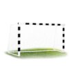 Futbolo vartai 300 x 160 x 90 cm NS-460 juodi ir balti
