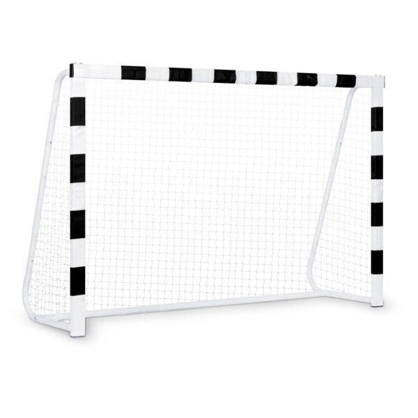 Futbolo vartai 300 x 200 x 120 cm NS-465 juodi ir balti