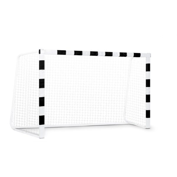 Futbolo vartai 300 x 200 x 120 cm NS-465 juodi ir balti