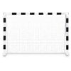 Futbolo vartai 300 x 200 x 120 cm NS-465 juodi ir balti