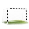 Futbolo vartai 300 x 200 x 120 cm NS-465 juodi ir balti