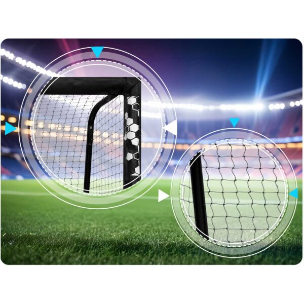 Futbolo vartai 300 x 200 x 120 cm NS-472 šešiakampiai