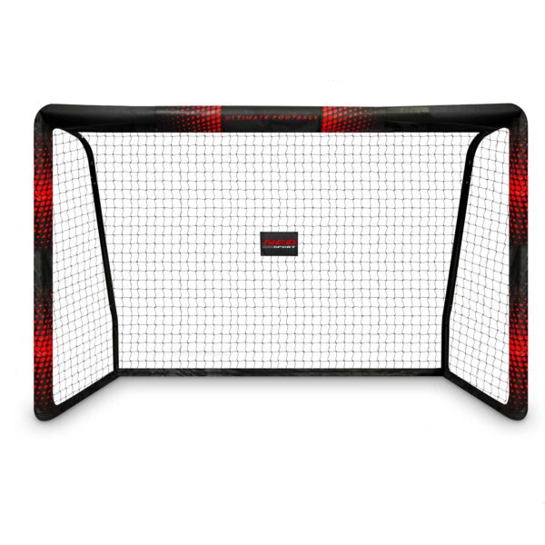 Futbolo vartai 300 x 200 x 120 cm NS-473 juodi ir raudoni