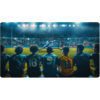 Futbolo vartai 300 x 200 x 120 cm NS-473 juodi ir raudoni