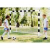 Futbolo vartai 300 x 200 x 90 cm NS-465 juodi ir balti