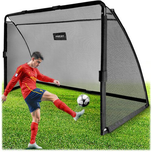Futbolo vartai 300 x 200 x 90 cm NS-497 juodi
