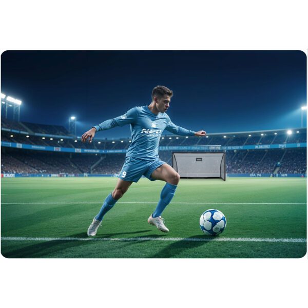Futbolo vartai 300 x 200 x 90 cm NS-497 juodi