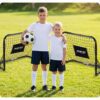 Futbolo vartai - 2 vnt. rinkinys - 60 x 45 x 25 cm NS-486