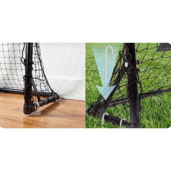 Futbolo vartai - 2 vnt. rinkinys - 60 x 45 x 25 cm NS-486