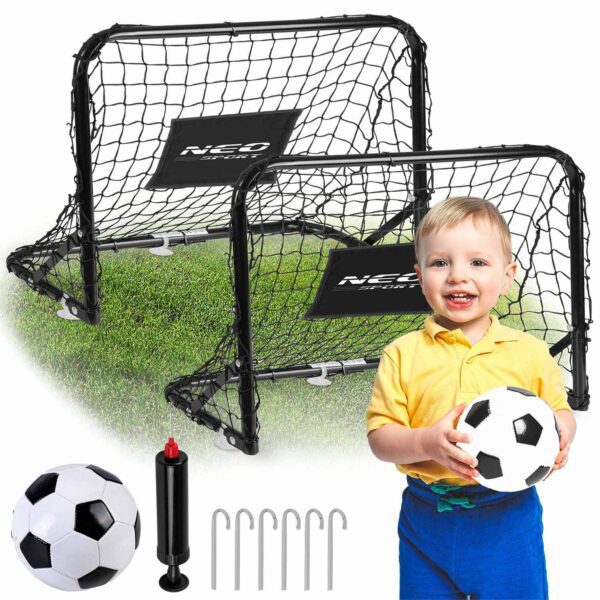 Futbolo vartai - 2 vnt. rinkinys - 60 x 45 x 25 cm NS-486
