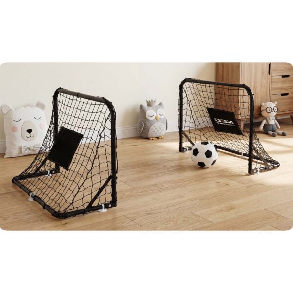 Futbolo vartai - 2 vnt. rinkinys - 60 x 45 x 25 cm NS-486