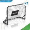 Futbolo vartai - 2 vnt. rinkinys - 60 x 45 x 25 cm NS-486