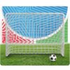 Nešiojami futbolo vartai treniruotėms, 2 vnt., 183 x 122 x 61 cm, NS-485