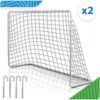 Nešiojami futbolo vartai treniruotėms, 2 vnt., 183 x 122 x 61 cm, NS-485