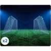 Nešiojami futbolo vartai treniruotėms, 2 vnt., 183 x 122 x 61 cm, NS-485