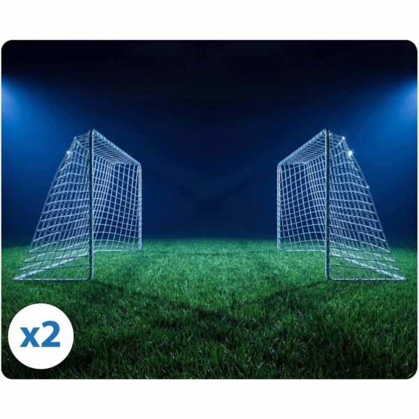 Nešiojami futbolo vartai treniruotėms, 2 vnt., 183 x 122 x 61 cm, NS-485
