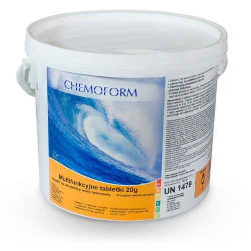 Chemochlor Tabletki Multifunkcyjne 20g - 3KG „Chemochlor“ daugiafunkcinės tabletės 20 g - 3 kg