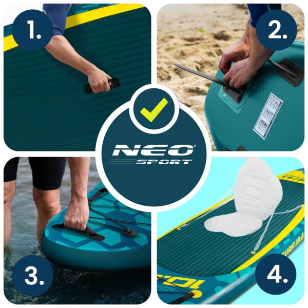 Aquasurf SUP lenta 320 x 84 x 15 cm Neo-Sport 170213