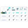 Aquasurf SUP lenta 320 x 84 x 15 cm Neo-Sport 170213