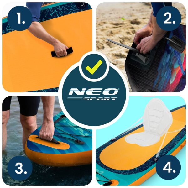 Aquasurf SUP lenta 320 x 84 x 15 cm Neo-Sport 170214