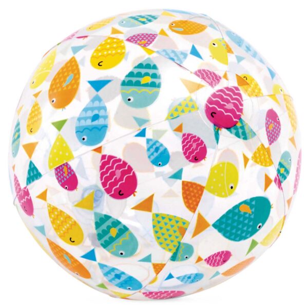 Pripučiamas paplūdimio kamuolys linksma žuvelė 51 cm INTEX 59040
