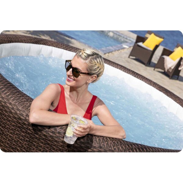 Pripučiama SPA vonia „Lay-Z Bali Brown“, 7 asmenų, „Bestway 6001P“, ruda