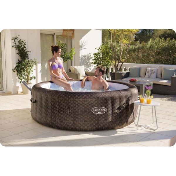 Pripučiama SPA vonia „Lay-Z Bali Brown“, 7 asmenų, „Bestway 6001P“, ruda