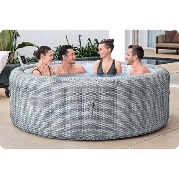 Pripučiama SPA vonia „Lay-Z Bali Grey“, 6 asmenims, „Bestway 6001N“