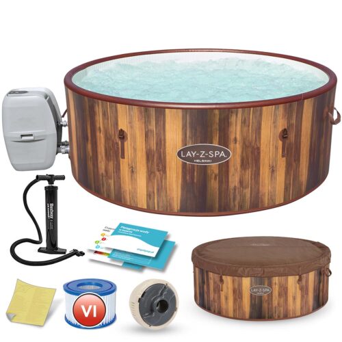 Dmuchane SPA Lay-Z Helsinki 7 osobowe Bestway 60025 Pripučiama SPA vonia „Lay-Z Helsinki“, 7 asmenims, „Bestway“, 60025