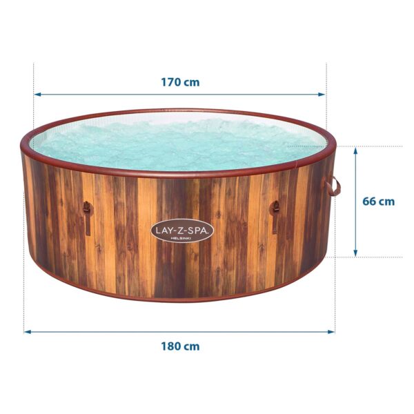 Pripučiama SPA vonia „Lay-Z Helsinki“, 7 asmenims, „Bestway“, 60025