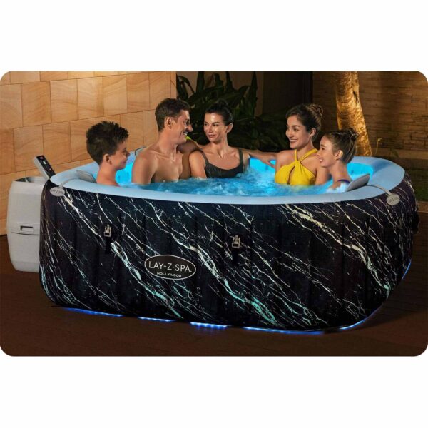 Pripučiama SPA vonia „Lay-Z Hollywood“, 6 asmenų, „Bestway 6001F“