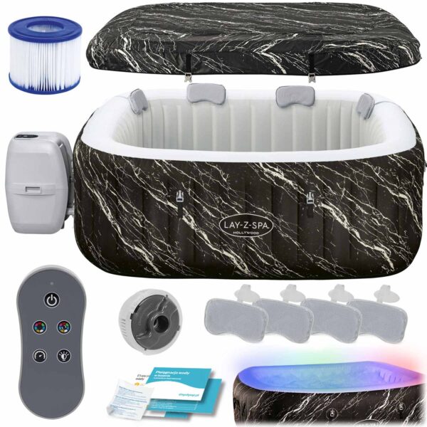 Pripučiama SPA vonia „Lay-Z Hollywood“, 6 asmenų, „Bestway 6001F“