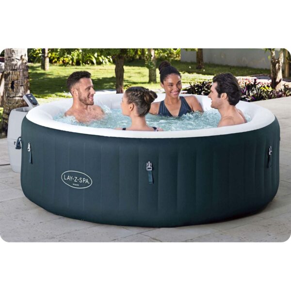 Pripučiama SPA vonia „Lay-Z Miami Green“, skirta 6 asmenims, „Bestway 6001D“