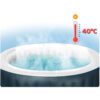 Pripučiama SPA vonia „Lay-Z Miami Green“, skirta 6 asmenims, „Bestway 6001D“