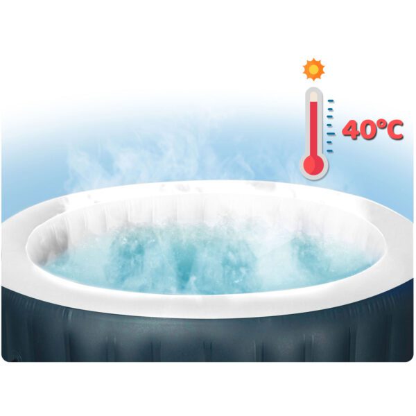 Pripučiama SPA vonia „Lay-Z Miami Green“, skirta 6 asmenims, „Bestway 6001D“